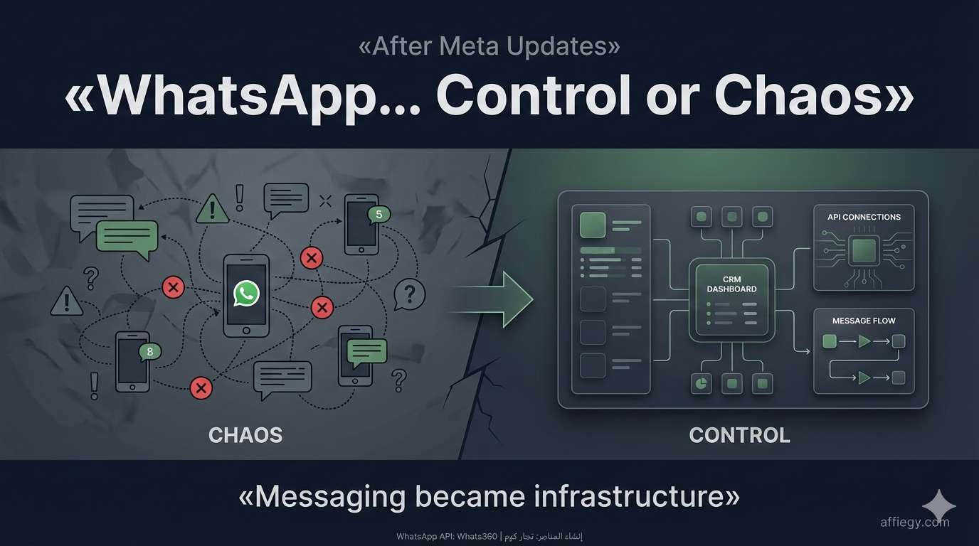 تحول واتساب إلى بنية تشغيلية أساسية في 2026