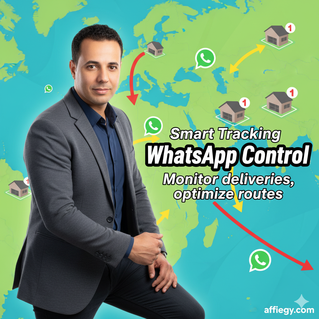 متابعة لحظية لعمليات التوصيل عبر واتساب