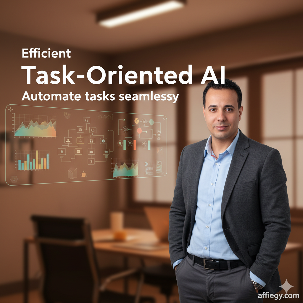 تمثيل بصري لعملية معالجة البيانات والتحكم في الخوادم بواسطة الوكيل الذكي Agent Zero