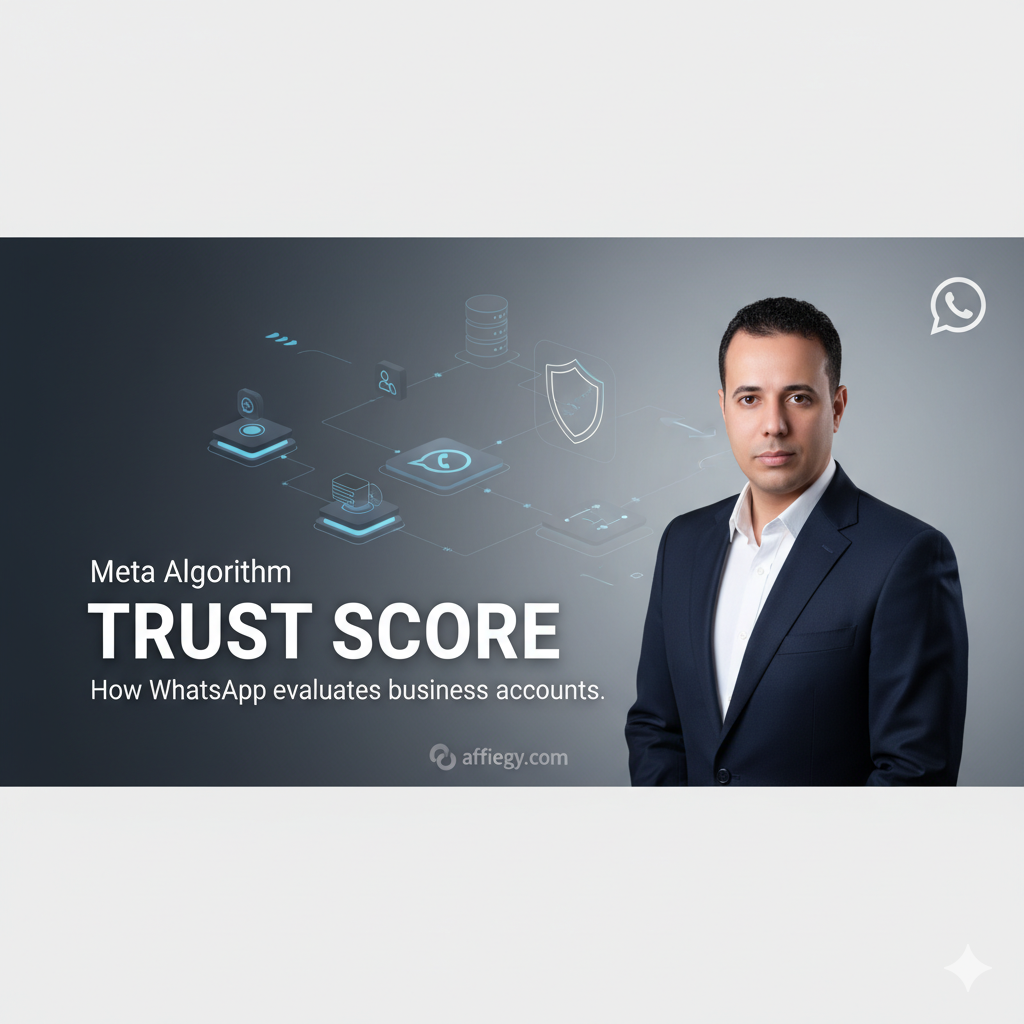 مخطط بياني يوضح العلاقة بين حجم الرسائل الواردة ودرجة الموثوقية التقنية للحساب