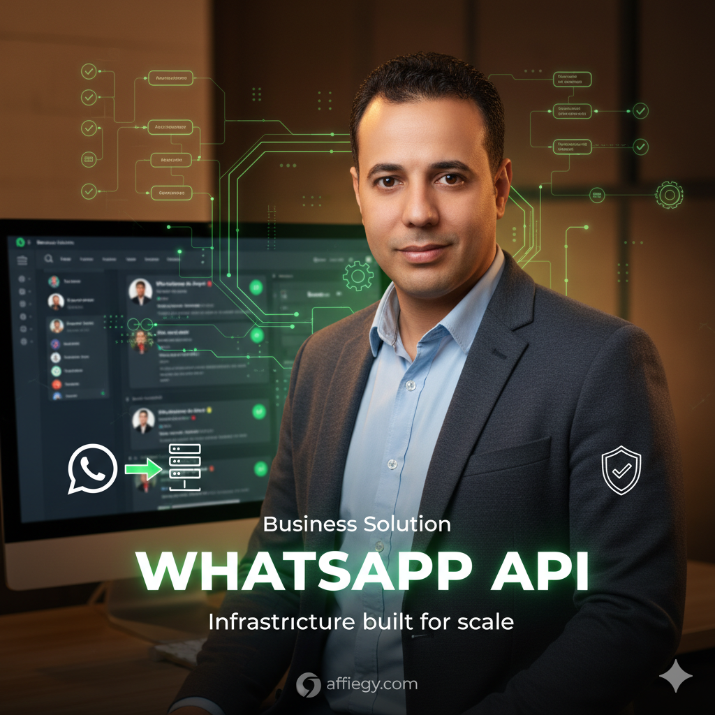 شرح واجهة برمجة تطبيقات واتساب السحابية وكيفية حماية البيانات من الحظر الخوارزمي