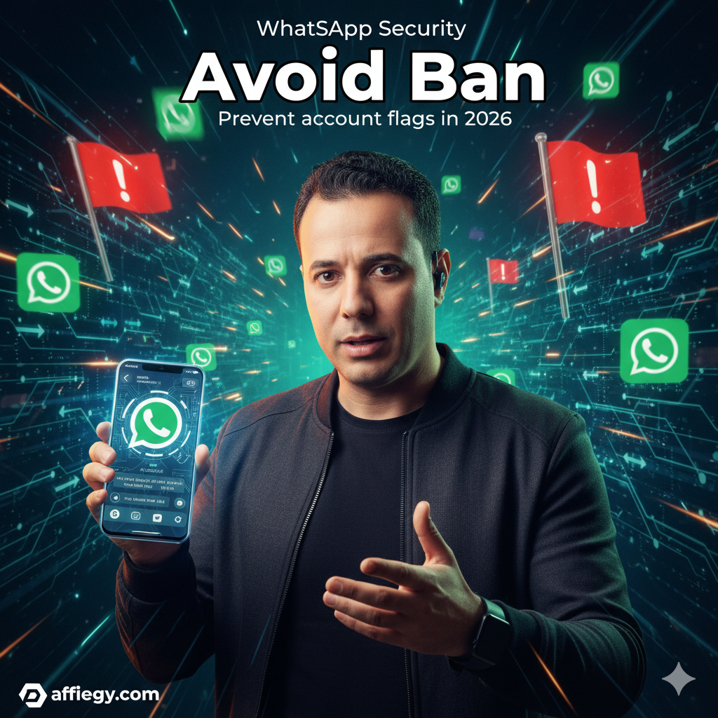 مخطط توضيحي لرحلة العميل عبر صفحة الهبوط وصولاً إلى محادثة واتساب الرسمية