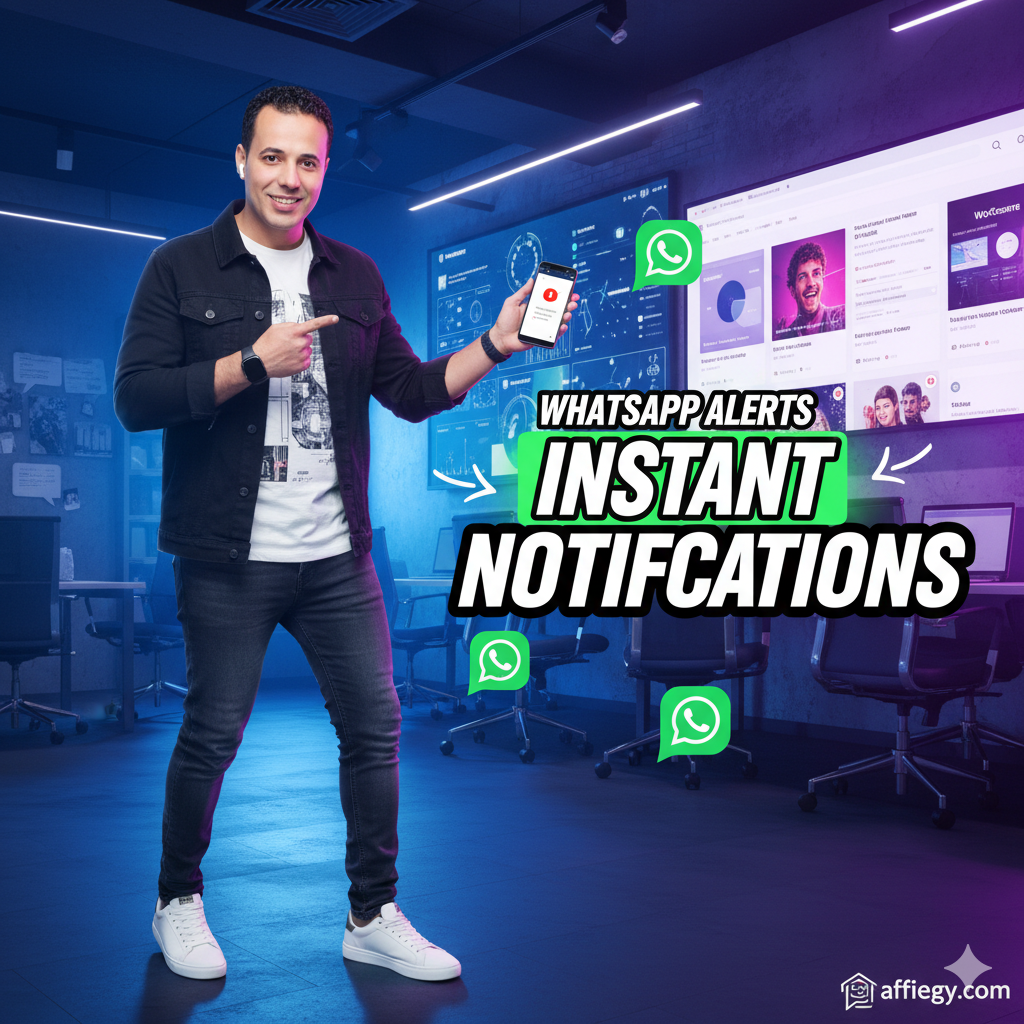 تحليل فني لنظام دمج واتساب مع ووكومرس يوضح تدفق البيانات التلقائي وزيادة التحويلات