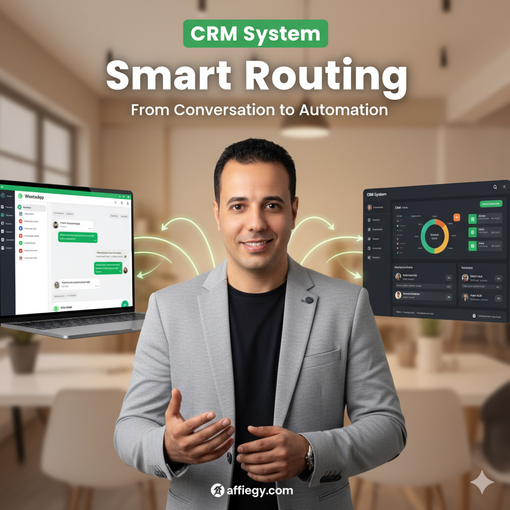 بنية هندسة الأتمتة المتكاملة لربط إعلانات فيسبوك مع واتساب برمجيا في بيئة عمل 2026