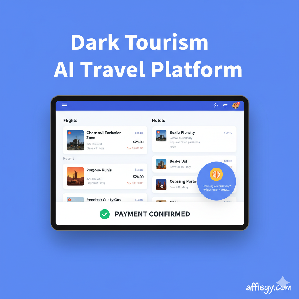 AI Travel Automation Flow Architecture showing data flow between global APIs and local booking engine