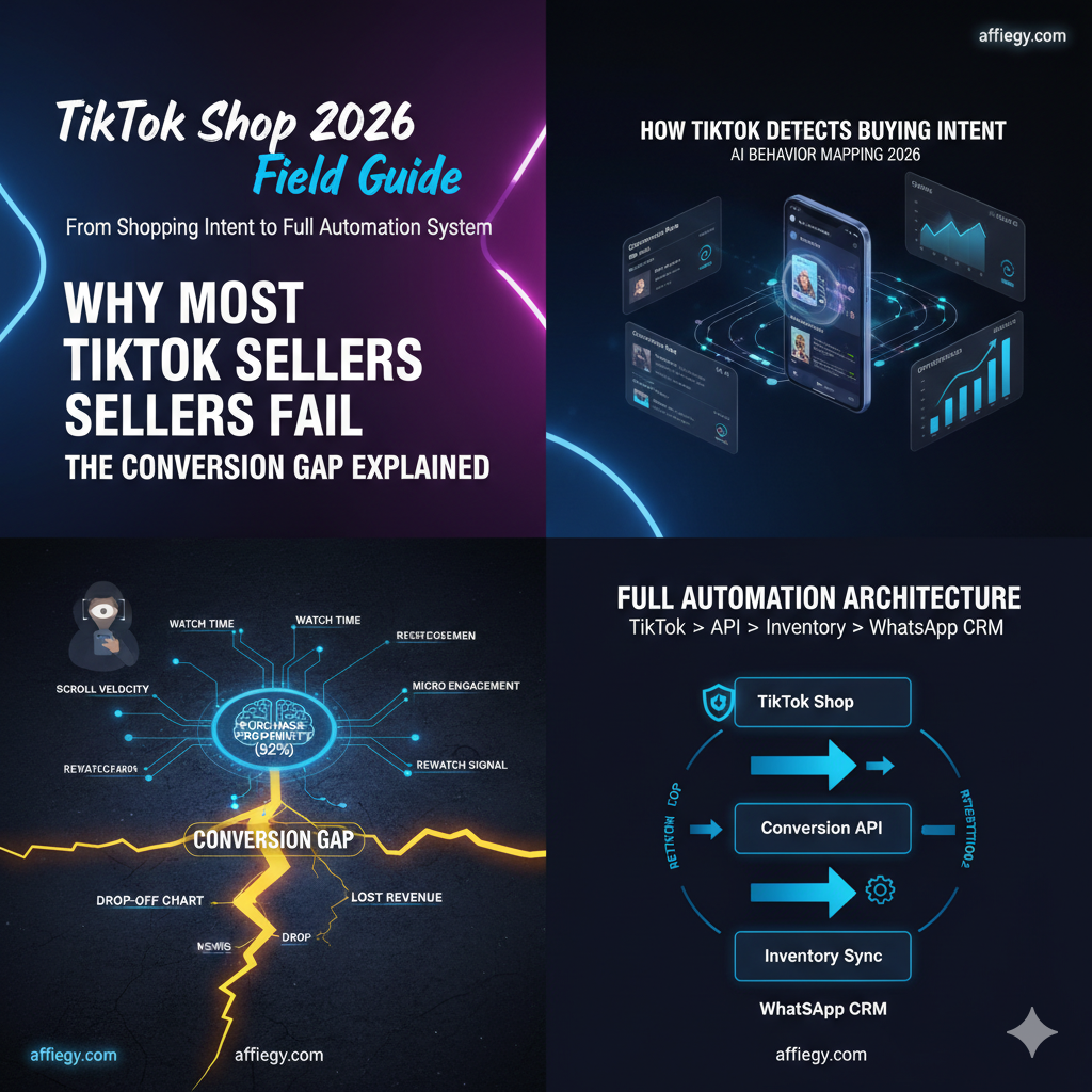 شرح خوارزمية تيك توك 2026 وتحليل سلوك المستخدم لفهم نية الشراء