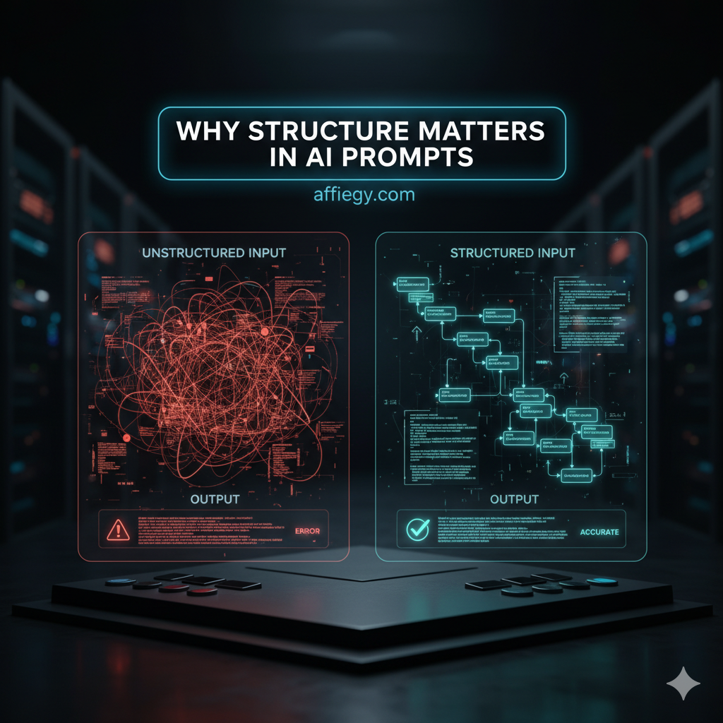 توضيح لبنية تدفق البيانات Data Flow داخل أنظمة الأتمتة المعتمدة على تقنيات هندسة الأوامر المتقدمة