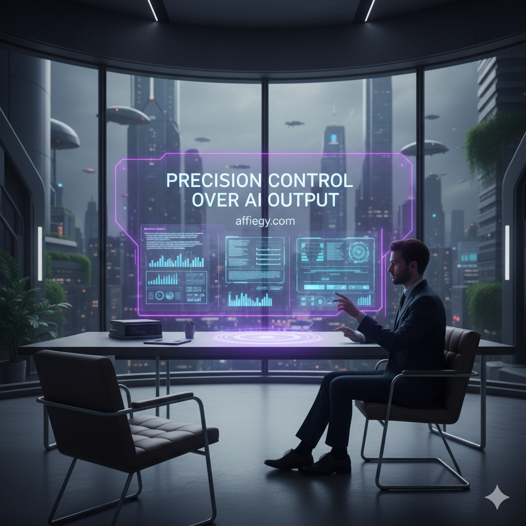 تحليل بياني يوضح تأثير أتمتة الذكاء الاصطناعي وهندسة الأوامر على تقليل التكاليف التشغيلية وزيادة الربحية