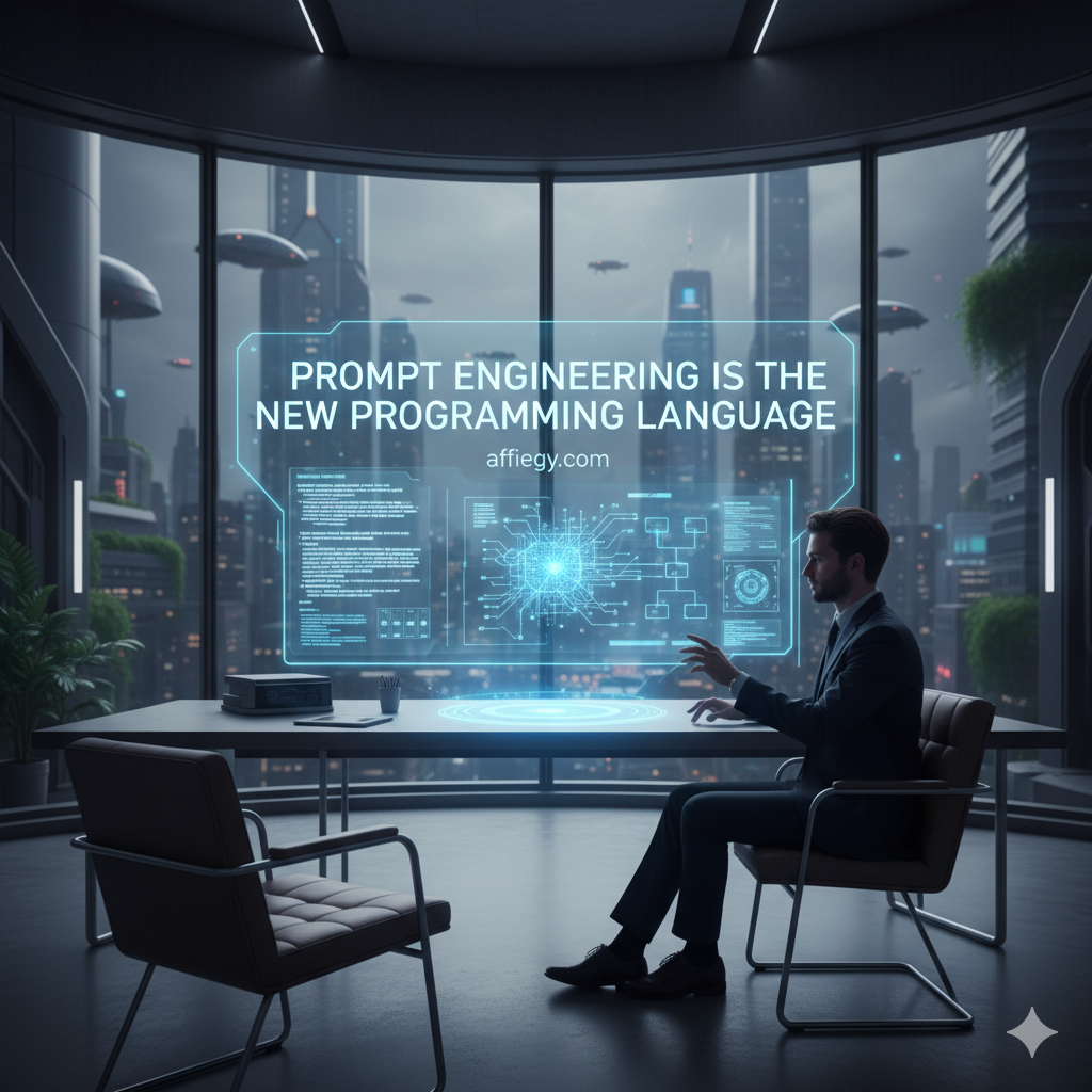 تمثيل بصري لطبقة التحكم المنطقية في هندسة الأوامر Prompt Engineering ودورها في توجيه البيانات داخل أنظمة الذكاء الاصطناعي