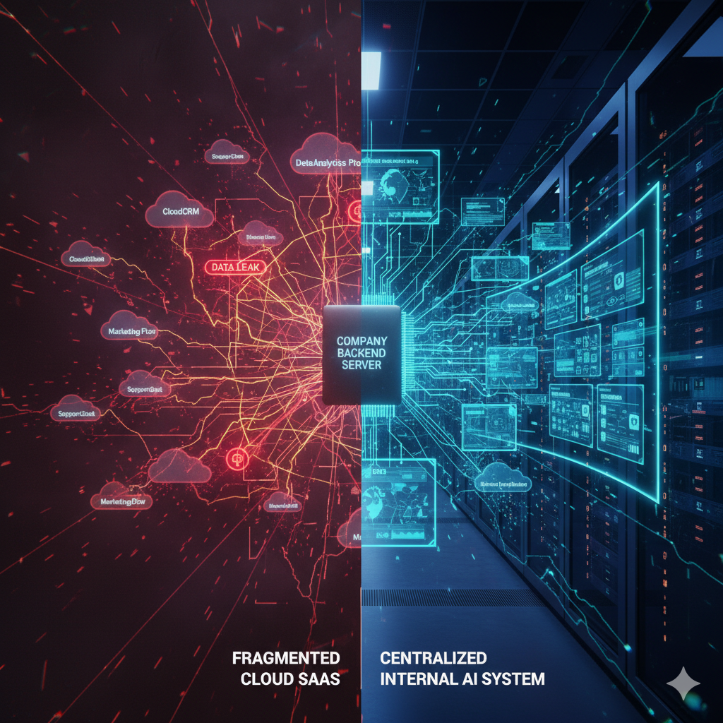 لوحة بيانات تظهر تحسن معدلات التحويل وتقليل التكاليف بعد تفعيل الأتمتة الذكية
