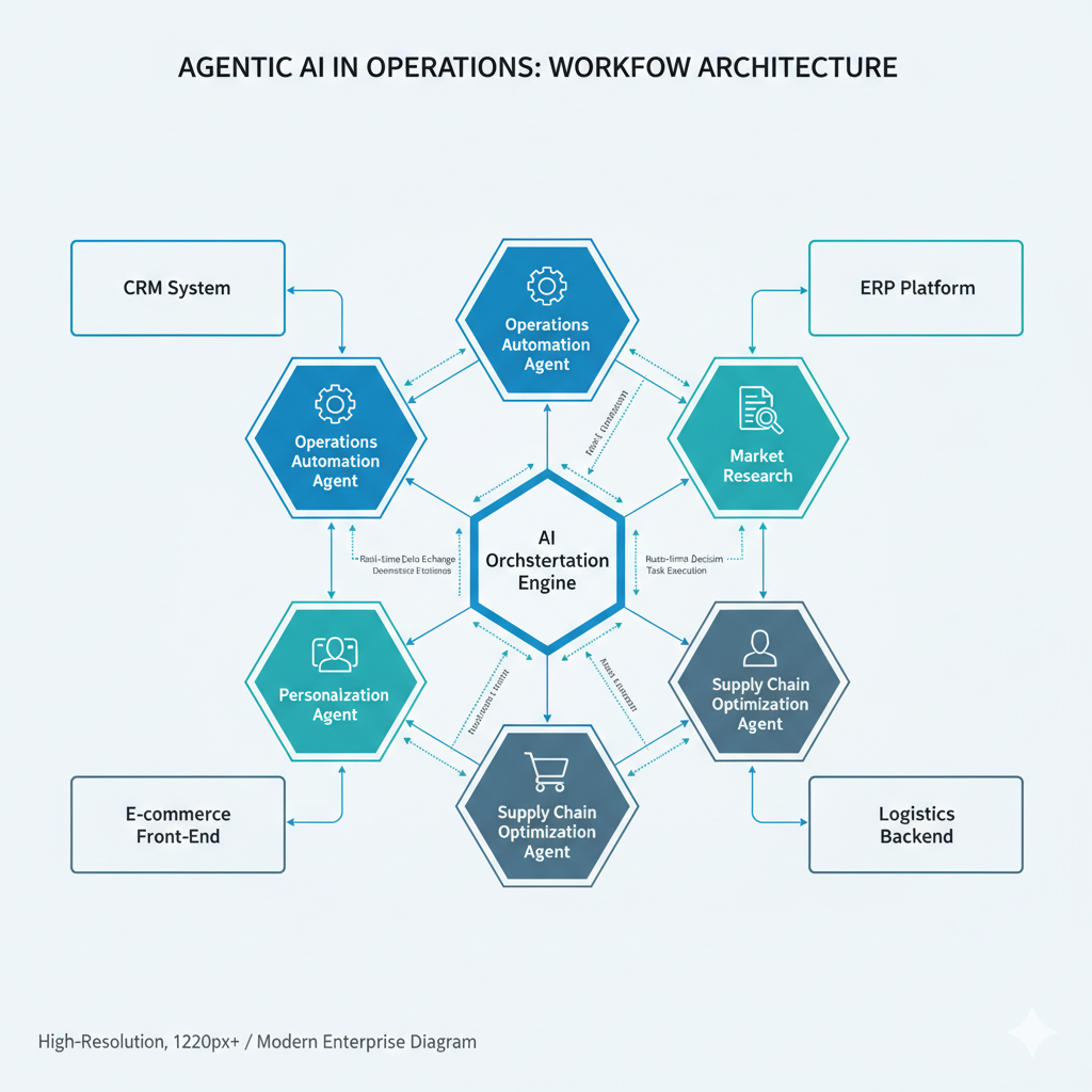 رسم توضيحي لتدفق البيانات Data Flow بين المتجر الإلكتروني وأنظمة الأتمتة