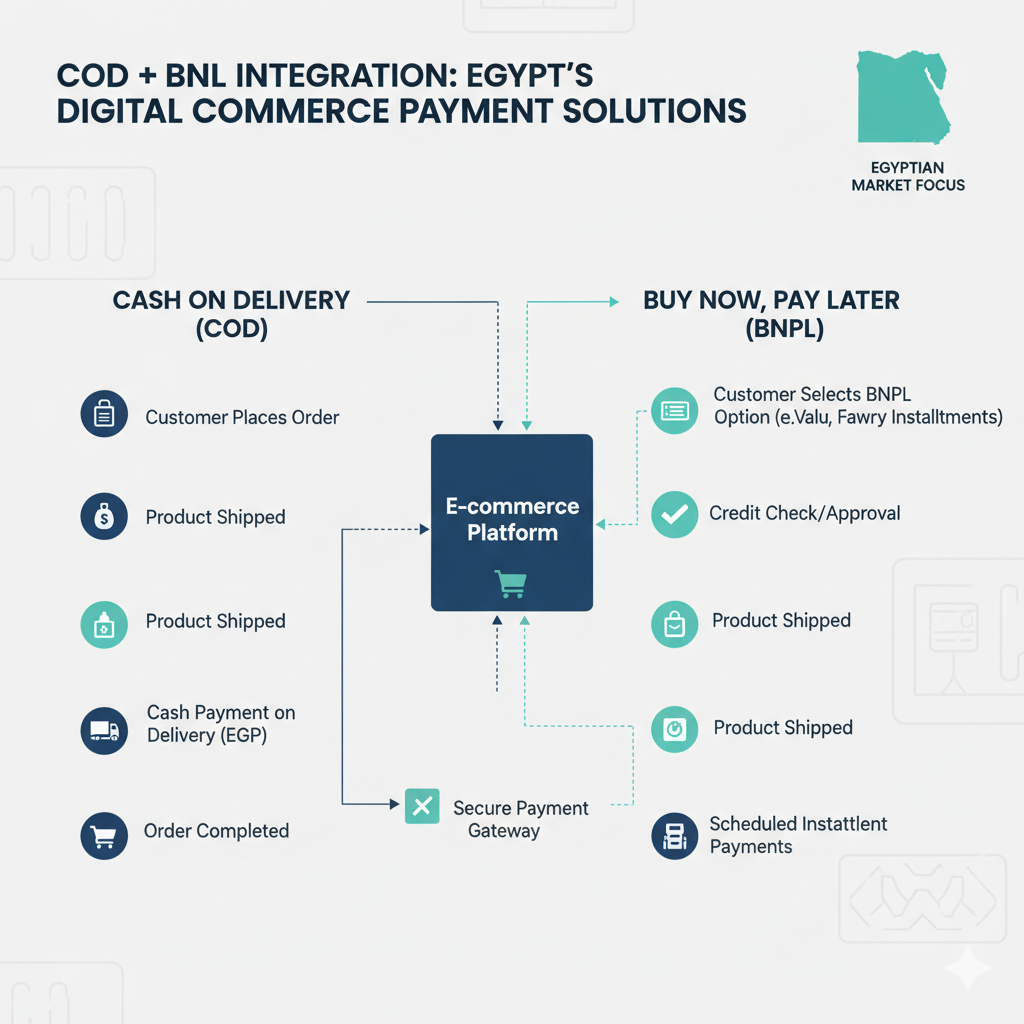 رؤية مستقبلية لنمو التجارة الإلكترونية في مصر والسعودية بحلول نهاية 2026