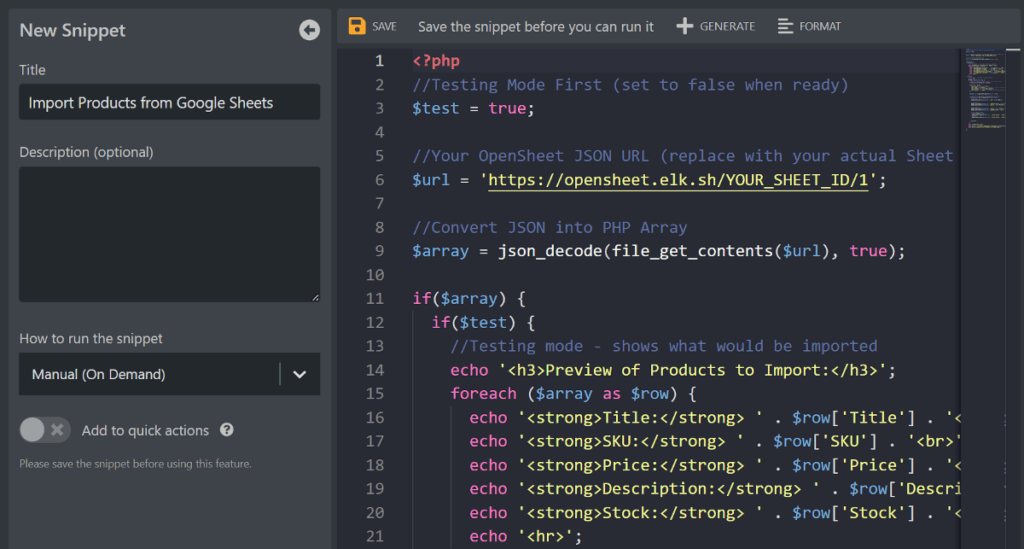 طريقة إضافة الأكواد البرمجية المخصصة في ووردبريس لربط الـ API
