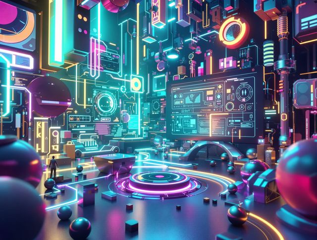 صورة تلخص التكامل بين الخبرة البشرية وقوة الذكاء الاصطناعي من خلال هندسة الأوامر المتقدمة