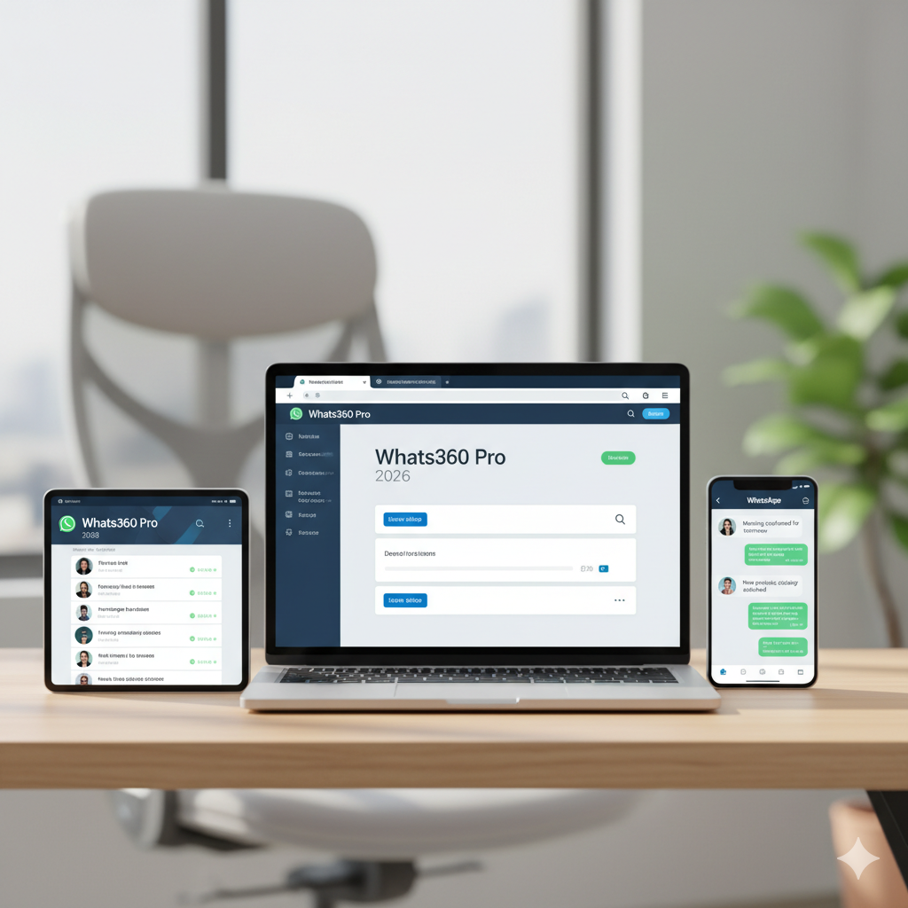 لوحة تحكم Whats360 Pro 2026 المتطورة لإدارة المبيعات والأتمتة